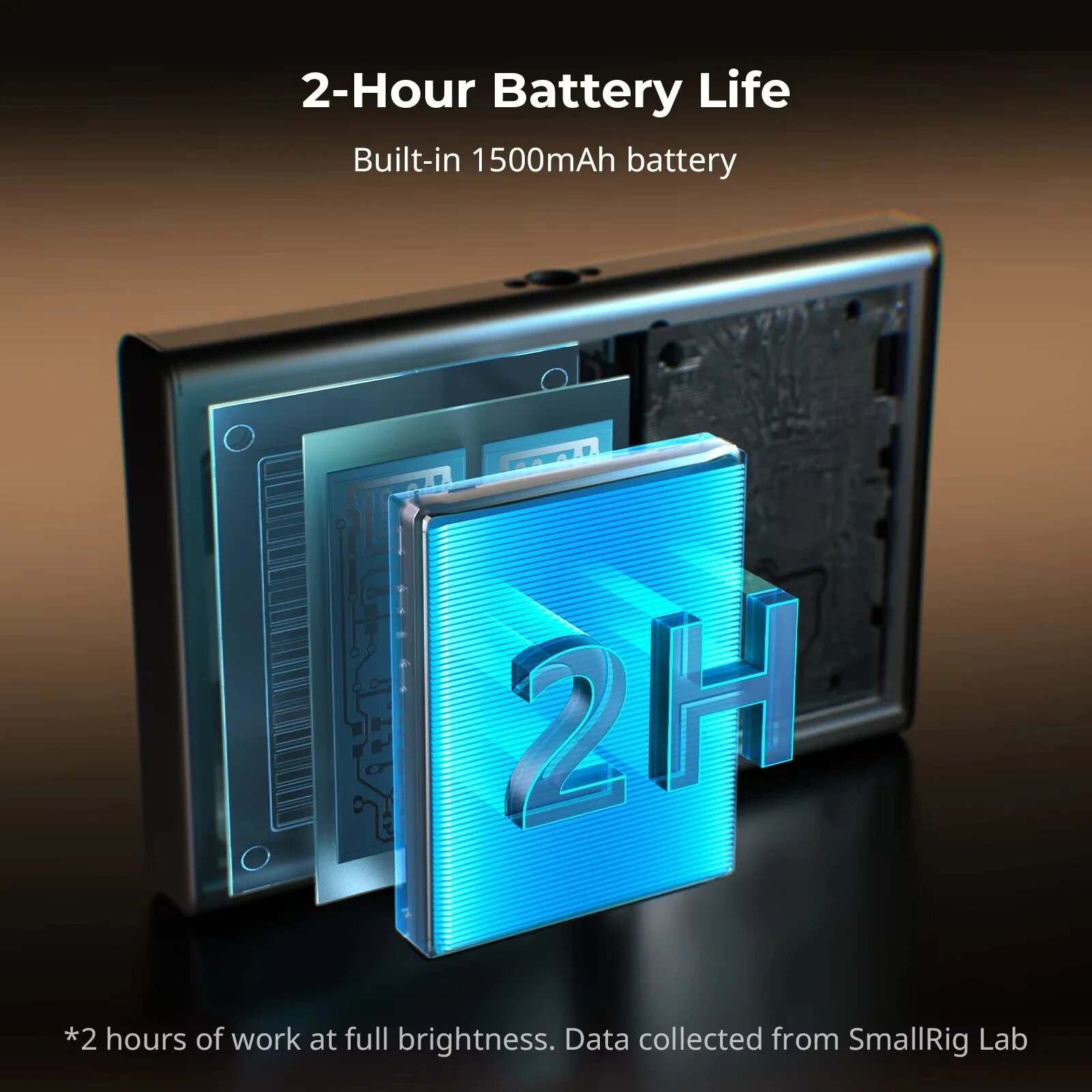 Изображение Беспроводной магнитный монитор SmallRig для селфи с дистанционным управлением, аккумулятор 1500 мАч, зеркало для Huawei Xiaomi -4850, 4850