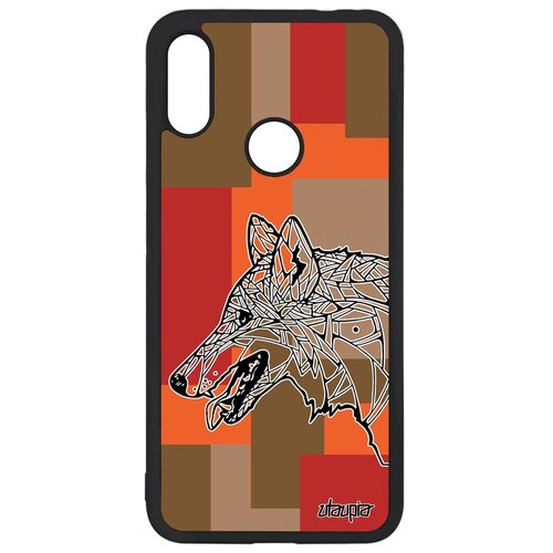 фото Чехол на мобильный xiaomi redmi note 7, "волк" хищник wolf utaupia