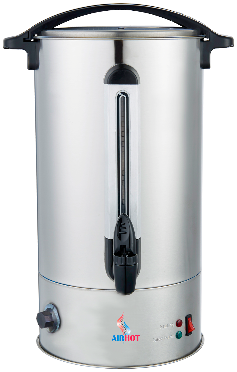 Термопот электрический AIRHOT WBA-20, объем 15л, электрокипятильник наливной для кафе, ресторана, столовой, для дома, мощность 1.5 кВт