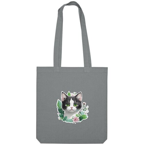 фото Сумка шоппер us basic, серый