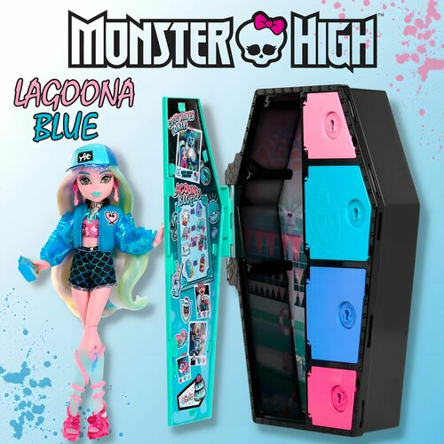 Кукла Монстер Хай Лагуна Monster High Skulltimate Secrets - HKY64