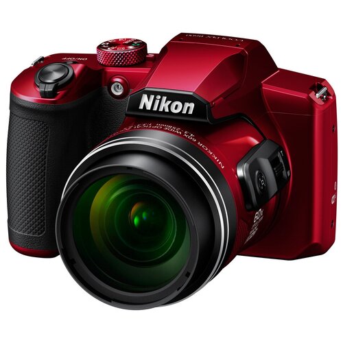 Фотоаппарат Nikon Coolpix B600, красный