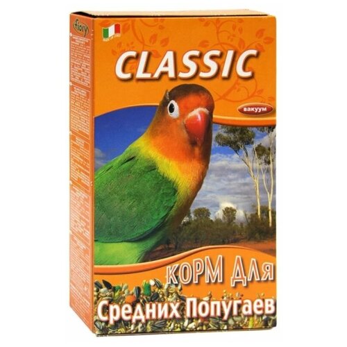 FIORY корм для средних попугаев Classic, 400 г, 3 упаковки корм titbit classic для средних попугаев 0 5 кг