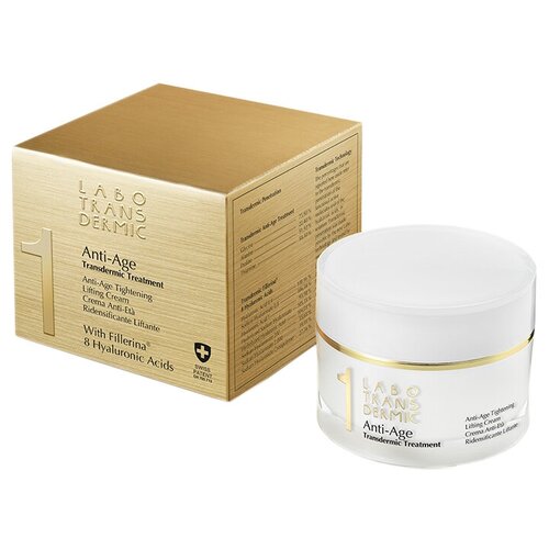 Крем Labo Transdermic Anti-age Tightening Lifting Cream антивозрастной подтягивающий для лица и шеи, 50 мл