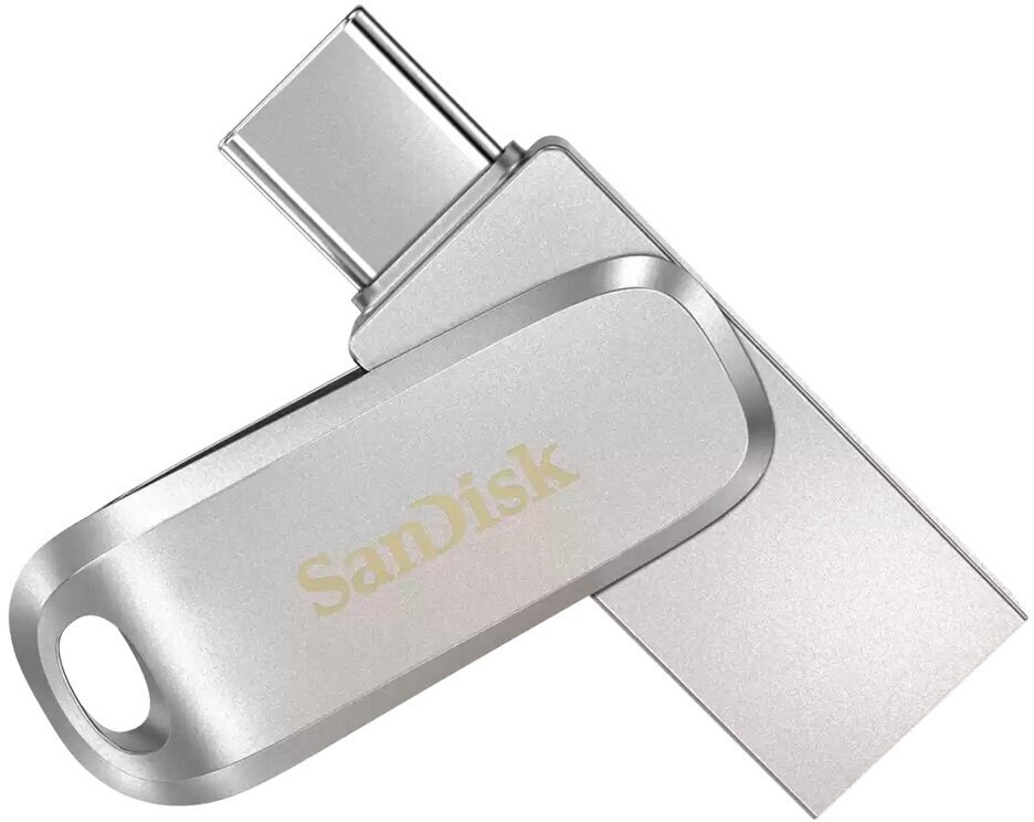 Накопитель SanDisk USB 3.1 Type-C Flash 256GB Ultra Dual Drive Luxe