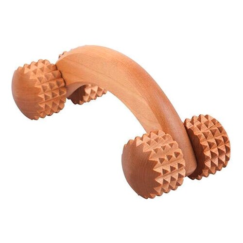 Роликовый массажер для тела Тимбэ Продакшен Коромысло с шипами дерево 1 уп 600₽