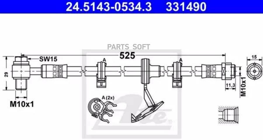   Mb W163 -05 .. Ate . 24514305343