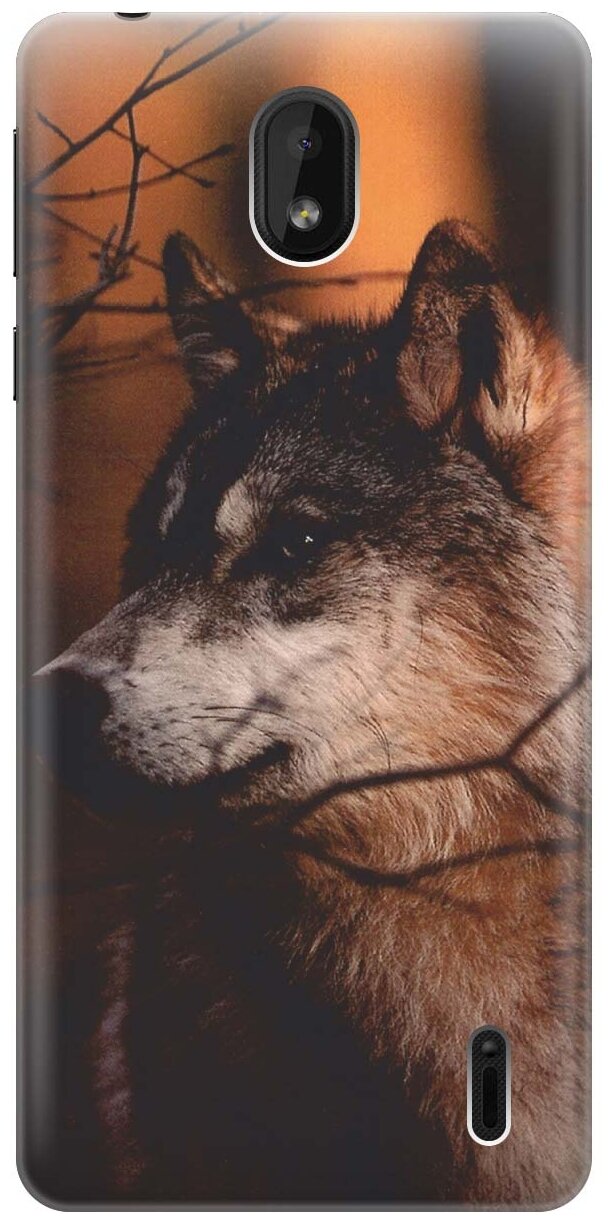 RE: PAЧехол - накладка ArtColor для Nokia 1 Plus с принтом "Красивый волк"