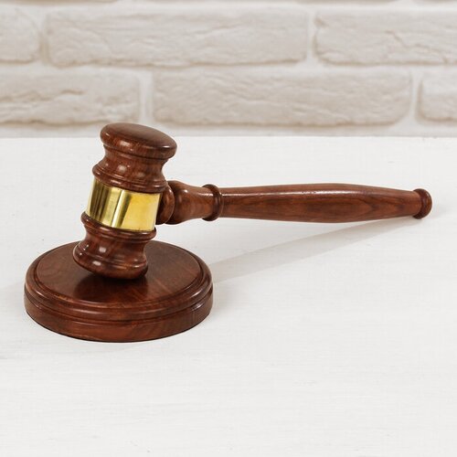 Сувенир дерево Судейский молоток 295х125х7 см 2884₽