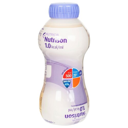 Nutrison (Nutricia) Стандарт (бутылка), готовое к употреблению, 500 мл, 566 г, нейтральный