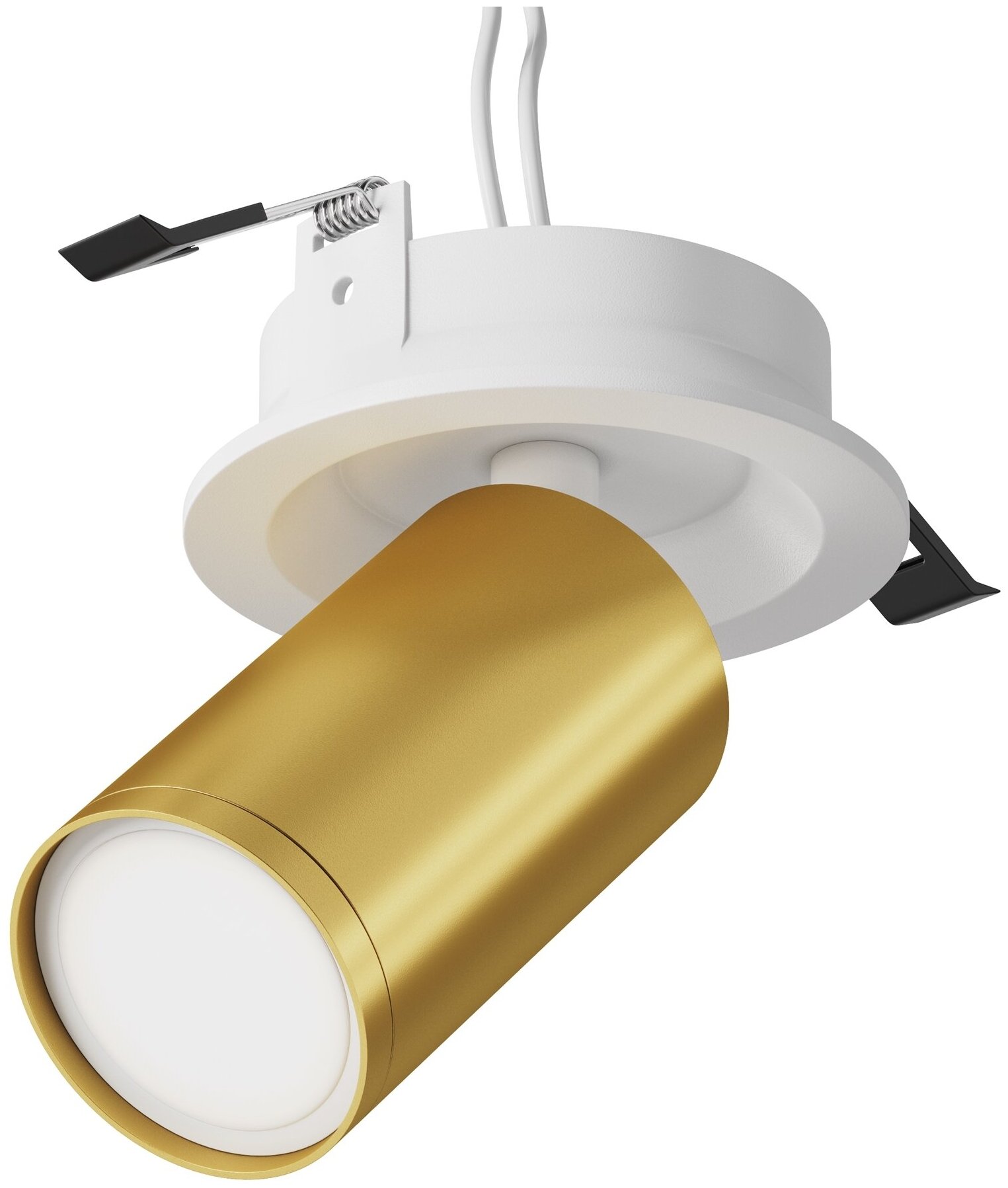 Встраиваемый светильник Maytoni Focus S C048CL-U-1WMG, GU10, кол-во ламп:1шт, Золото