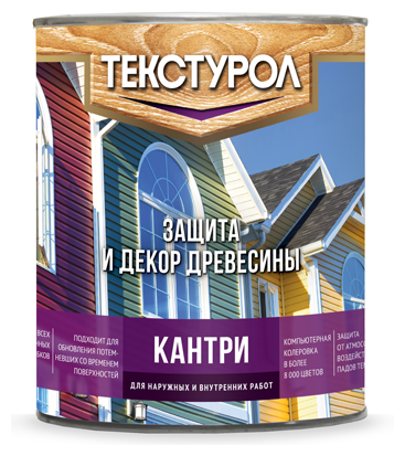 Средство деревозащитное Текстурол Кантри 0,9 л, база А