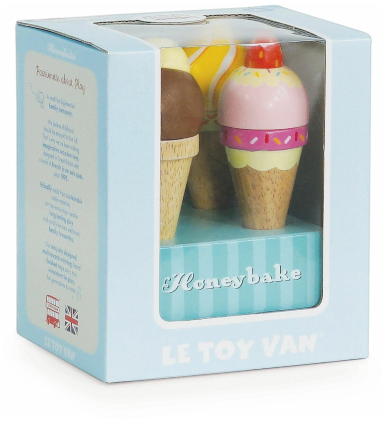 Le Toy Van Игрушечная еда "Фруктовое мороженое в рожке" - фото №7