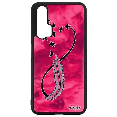 фото Чехол на телефон huawei nova 5t, "бесконечность" любовь вселенная utaupia