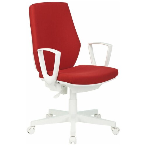 фото Офисное кресло бюрократ бюрократ ch-w545, обивка: текстиль, цвет: ткань 26-22 (красный)
