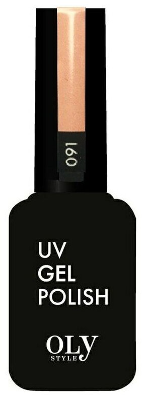 Гель-лак для ногтей Oly Style UV Gel Polish 091 Бежево-коралловый 10 мл