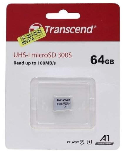 SD карта Transcend 300S TS64GUSD300S