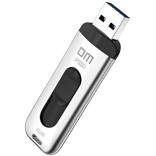 Флешка 128Gb DM FS200-USB3.2 128GB USB 3.2 серебристый
