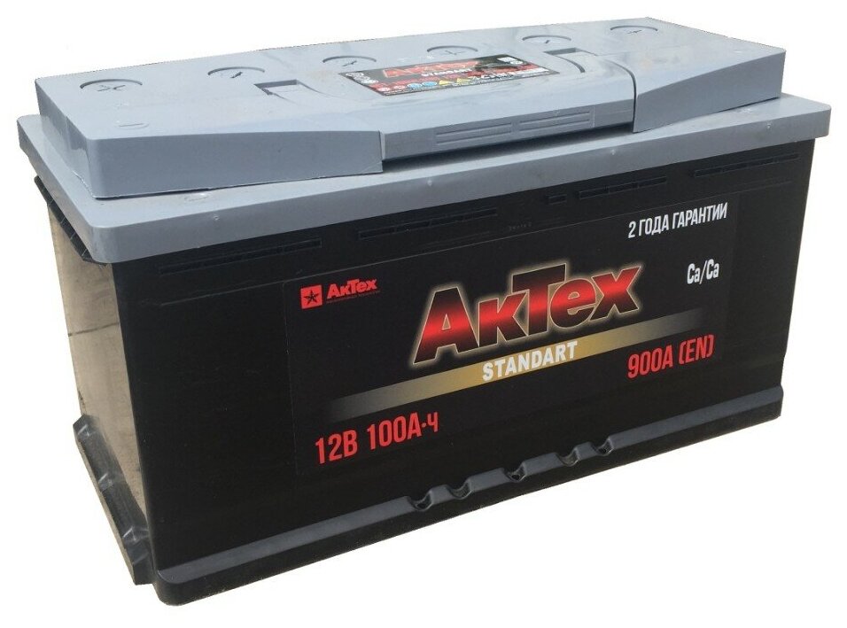 AKTEX ATST 100-3-R Аккумуятор актех 100 А/ч Обратная R+ 352x175x190 EN820 А