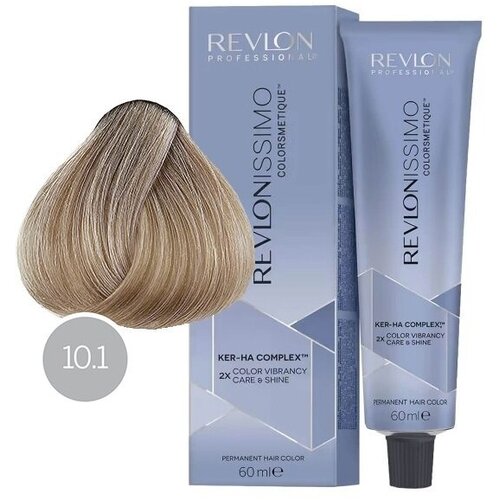 Revlon Professional Ker-HA complex, 10.1 очень сильно светлый блондин пепельный, 60 мл