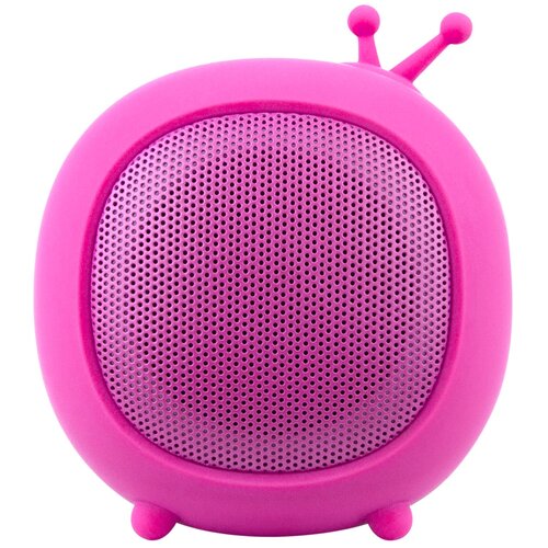 Портативная акустика Rombica mysound Telly, 3 Вт, розовый портативная акустика rombica mysound bt s103 travel rose