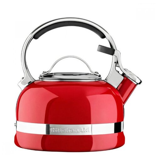 фото Kitchenaid чайник для плиты kten20s 1,9 л, красный