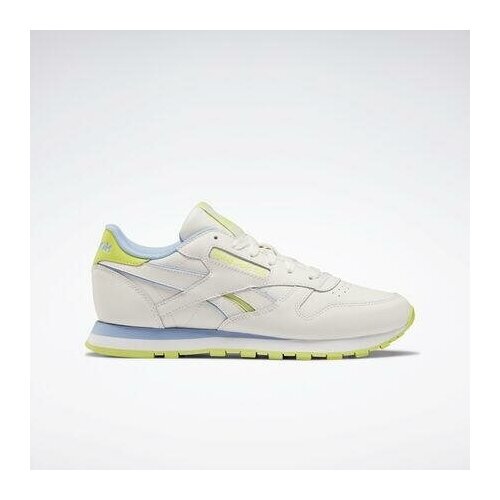 Кроссовки женские Reebok Classics Cl Lthr, цвет: голубой. EF3036. Размер 10 (41)