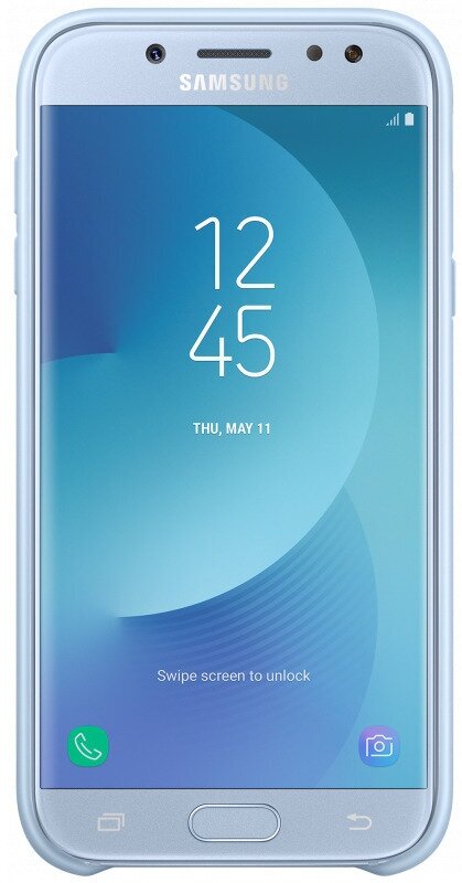 Чехол (клип-кейс) SAMSUNG Dual Layer Cover, для Samsung Galaxy J5 (2017), голубой [ef-pj530clegru] - фото №4