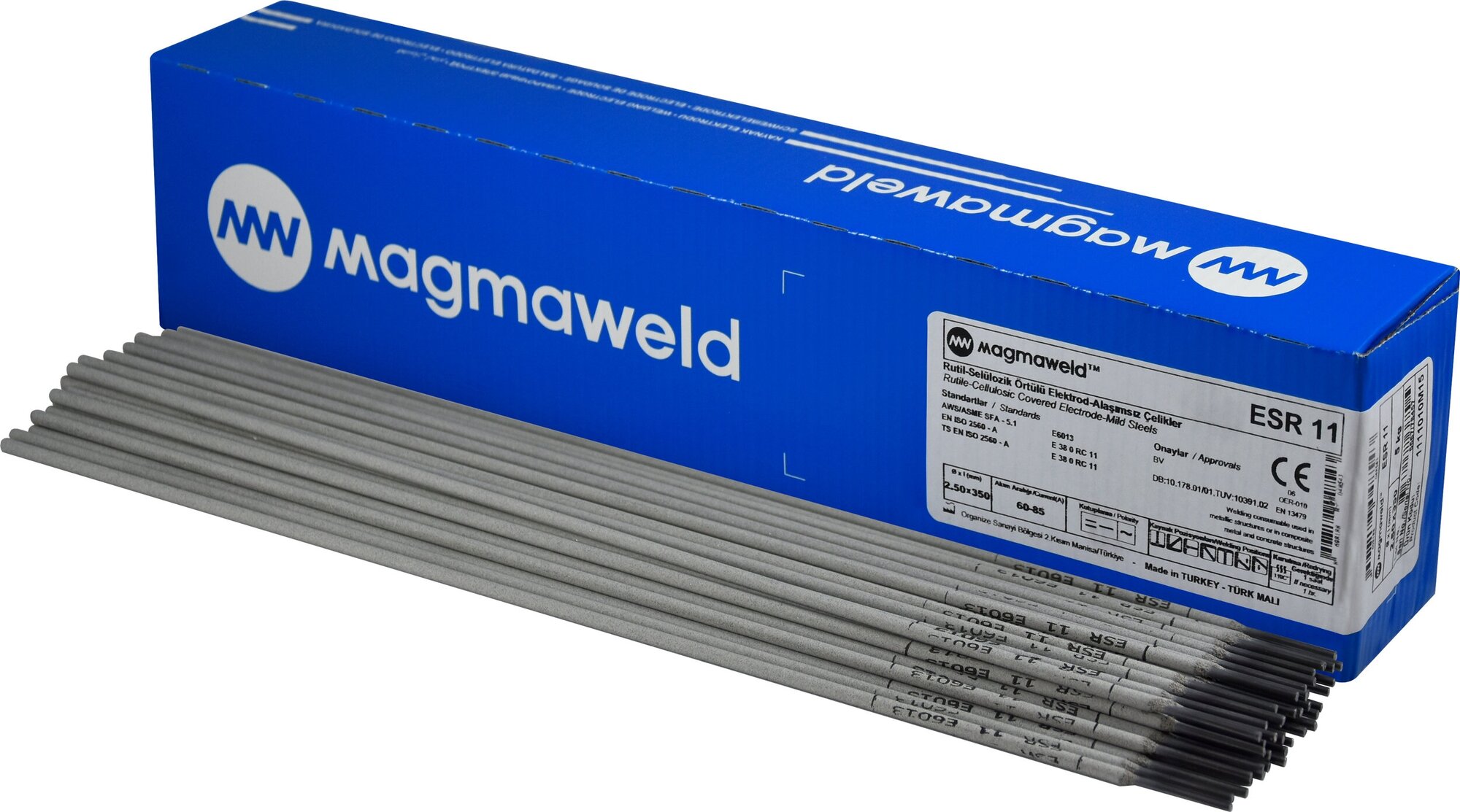 Электроды MAGMAWELD ESR 11, 2.0 мм, уп. 1кг - фотография № 2
