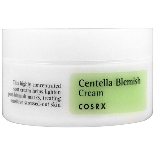 cosrx centella blemish cream 30g COSRX Centella Blemish Cream Крем для лица против акне и купероза, 30 мл