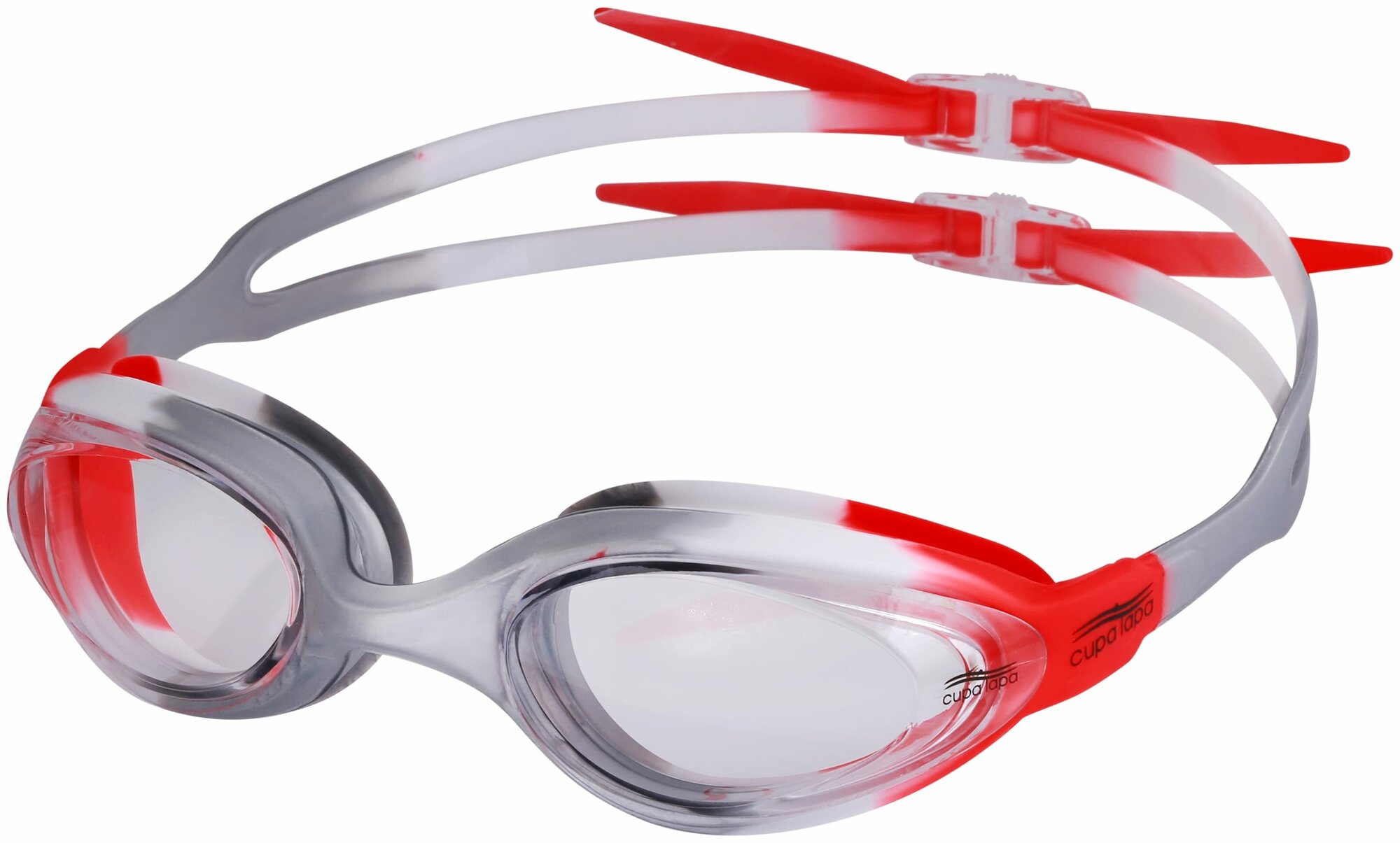 Очки для бассейна Cupa Lapa/Light Swim LSG-857 серый/белый/красный