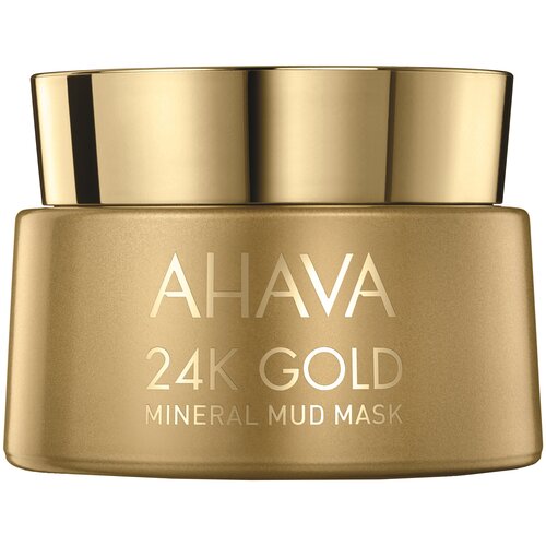AHAVA Mineral Mud Mask минеральная грязевая маска с золотом 24K, 50 г, 50 мл очищающая маска для лица минеральная грязь мёртвого моря