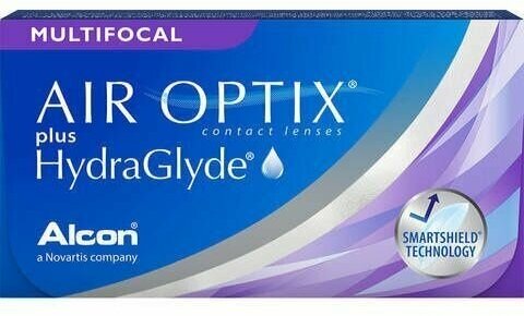 Air Optix plus HydraGlyde Multifocal (-0.50/High/8.6)