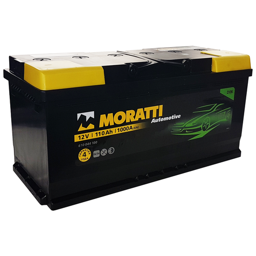 Автомобильный аккумулятор MORATTI 110 (0) L6 (арт.610044100)