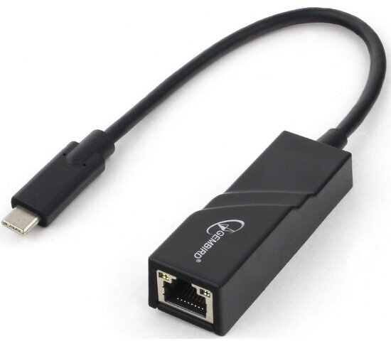 Сетевой адаптер Gembird Ethernet A-CM-LAN-01 USB C-type - Fast Ethernet adapter