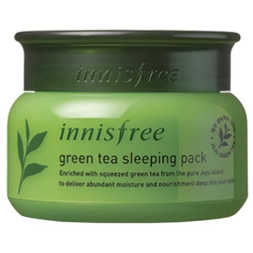 Маска ночная увлажняющая INNISFREE Green Tea Sleeping Mask 80ml