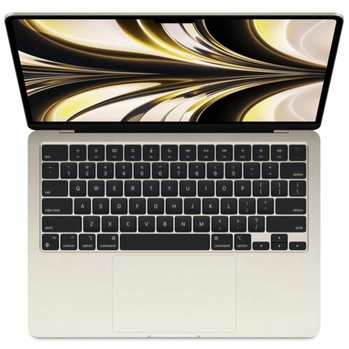 MacBook Air M2(2022) CPU/8, 8/512 Gb, Starlight 'Сияющая звезда' (MLXX3), Российская клавиатура(Гравировка)