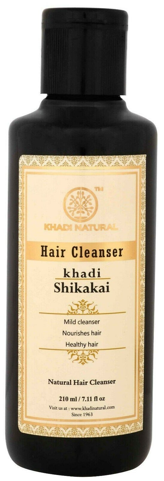Khadi Natural шампунь Shikakai Hair Cleanser Шикакай, 210 мл