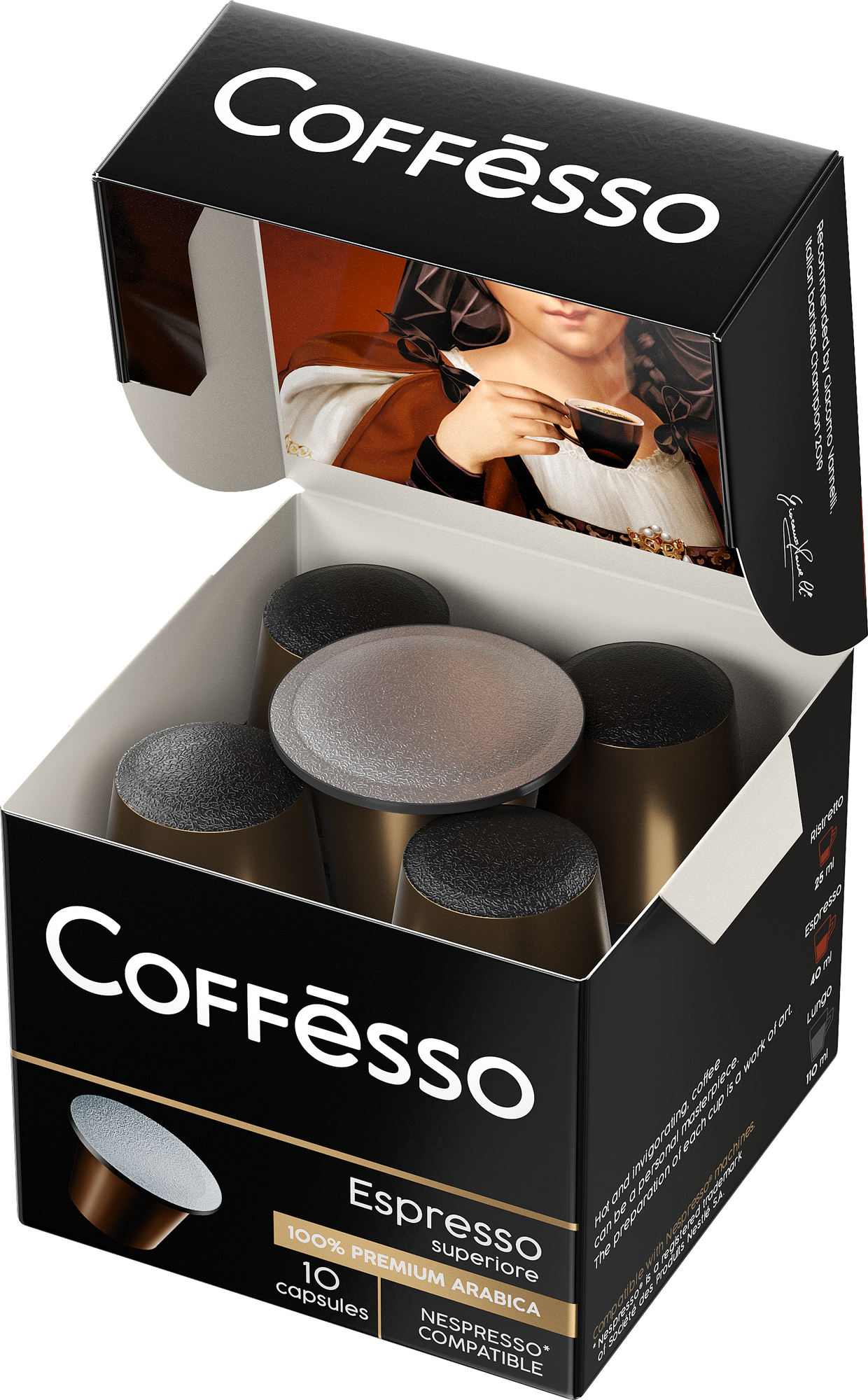 Кофе в капсулах Coffesso Espresso Superiore 20шт Май - фото №6