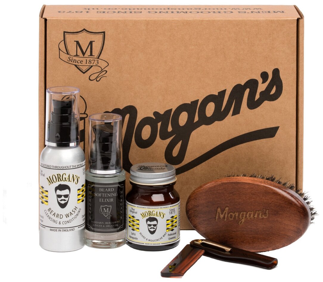 Подарочный набор для ухода за бородой Morgan's