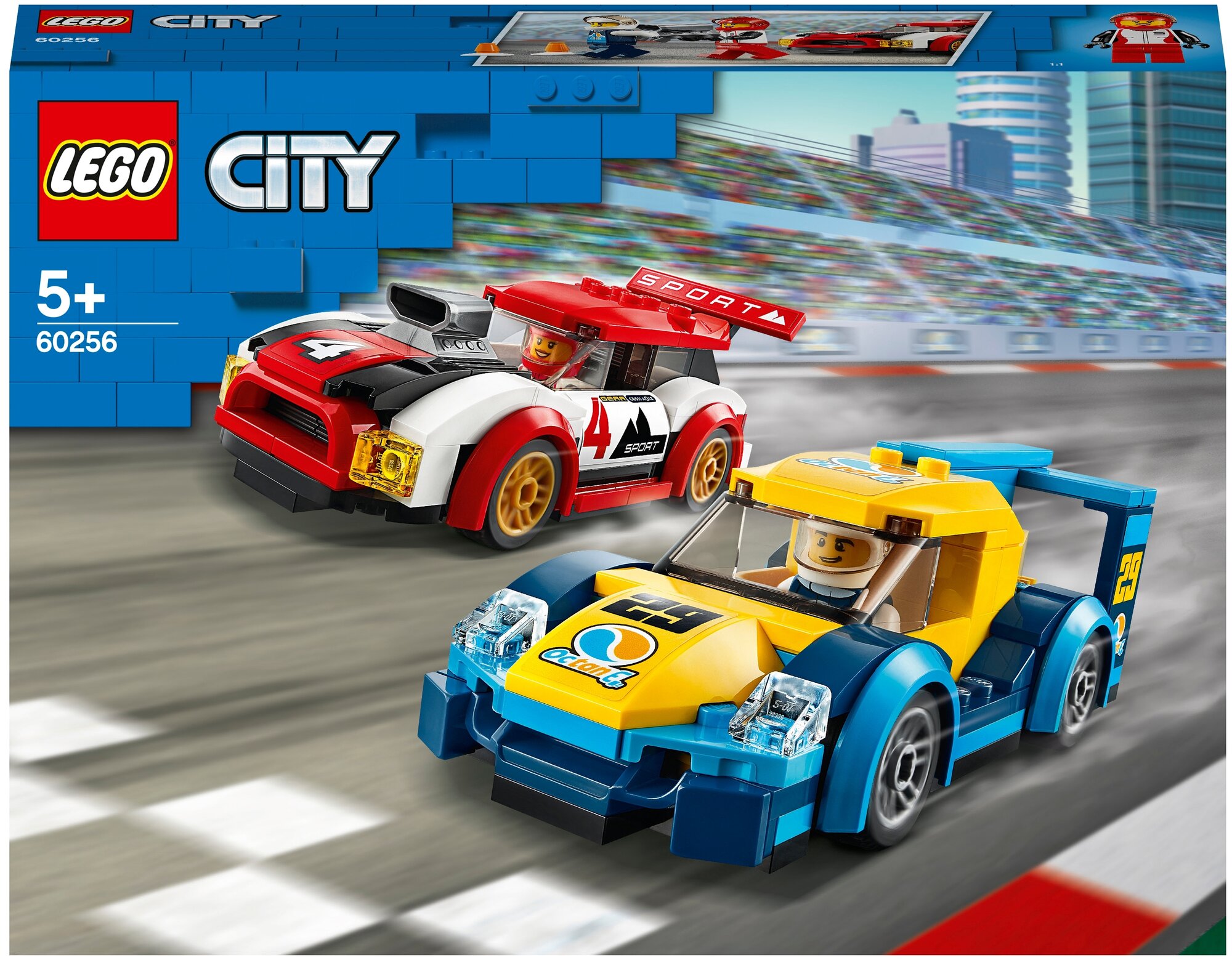 Конструктор LEGO CITY Turbo Wheels Гоночные автомобили