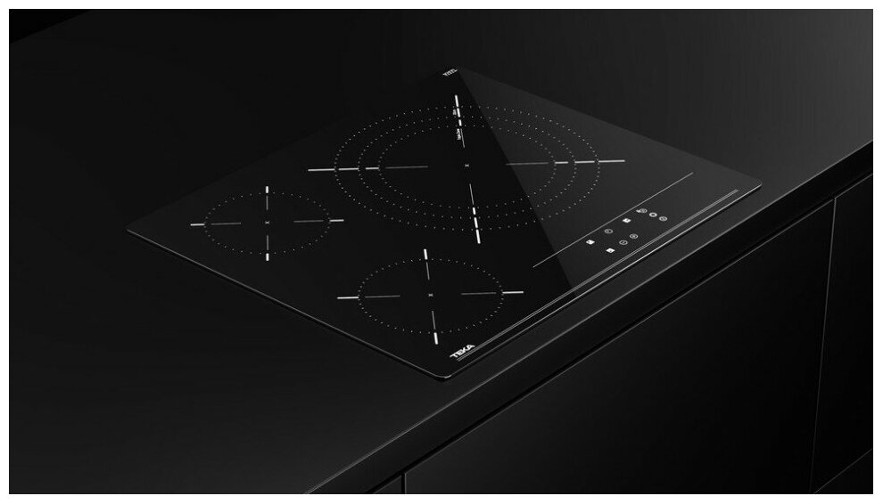 Стеклокерамическая панель Teka TBC 63632 TTC BLACK - фотография № 5