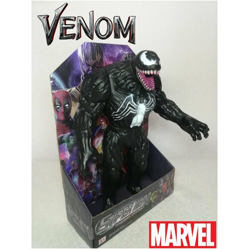 фигурка веном venom подставка маска кисти 16 см Фигурка Веном Марвел 23 см Марвел