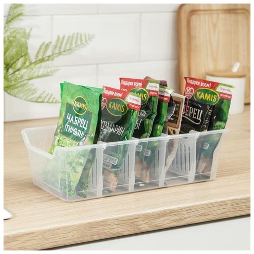 Органайзер для специй Honey 2814 см цвет прозрачный 747₽