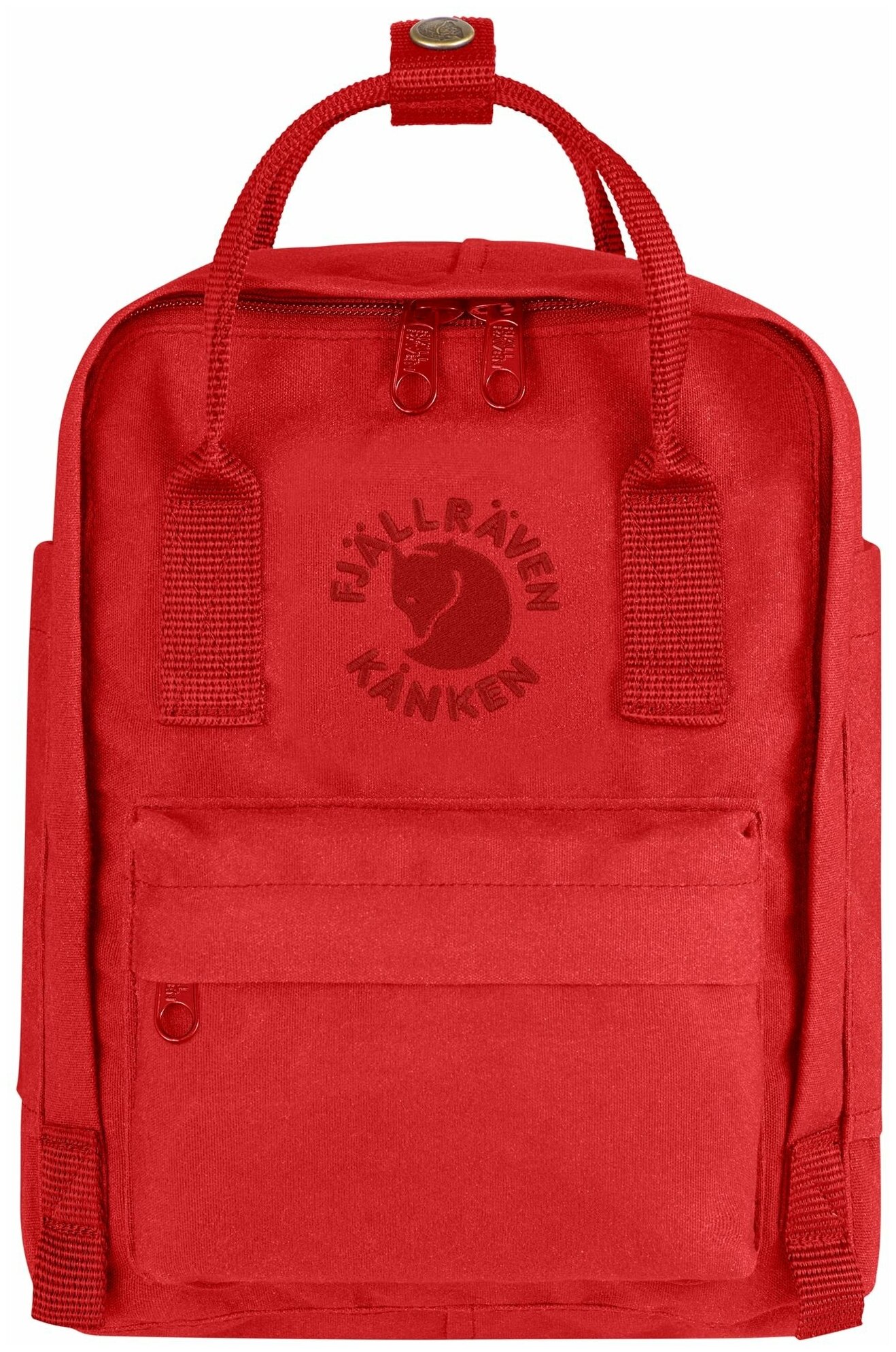 Рюкзак Fjallraven Re-Kanken Mini, красный, 20х13х29 см, 7 л