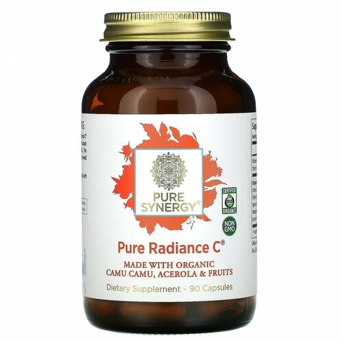 Pure Synergy, Pure Radiance C, витамин C, 90 капсул