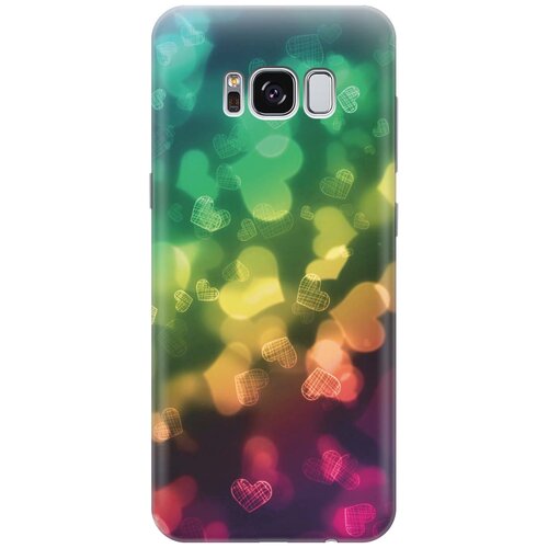 RE: PAЧехол - накладка ArtColor для Samsung Galaxy S8 с принтом Сердечки re paчехол накладка artcolor для samsung galaxy s8 с принтом мраморная волна