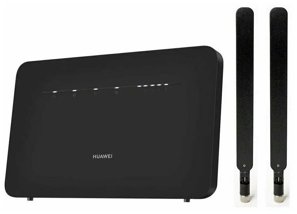 Интернет-центр Huawei B535-232a 10/100/1000BASE-TX/3G/4G/4G+ cat.7 черный