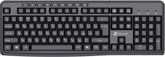 Oklick Клавиатура Оклик K225W черный USB беспроводная Multimedia 1875232