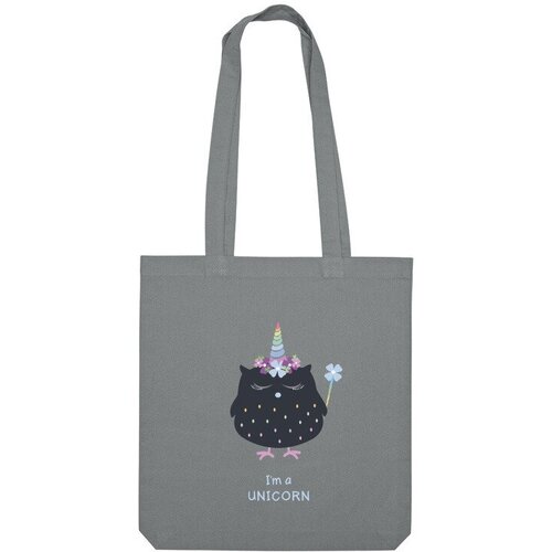 фото Сумка шоппер us basic, серый